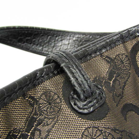 Celine Bittersweet C Macadam Carriage Pattern Women's Canvas,Leather Handbag,... - Picture 10 of 16